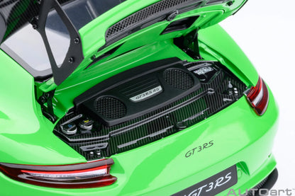 Porsche 911 (991.2) GT3 RS Weissach Package Lizard Green - 1/18 Scale - Auto Art - AA78179
