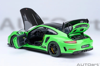 Porsche 911 (991.2) GT3 RS Weissach Package Lizard Green - 1/18 Scale - Auto Art - AA78179