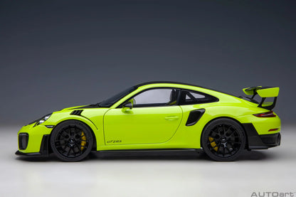 Porsche 911 (991.2) GT2 RS Weissach Package Acid Green - 1:18 Scale - Auto Art - AA78187