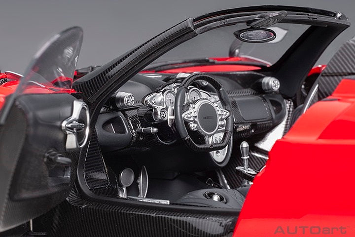 Pagani Huayra Rosso Monza 1/18 Scale Auto Art AA78287