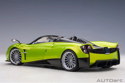 Pagani Huayra Roadster Verde Firenze - 1/18 Scale - Auto Art - AA78288