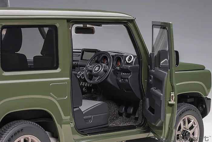 Suzuki Jimny JB64 Jungle Green 1/18 Scale Auto Art AA78504