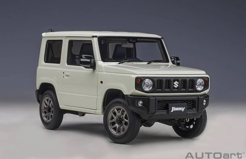 Suzuki Jimny JB64 Whiite Pearl 1/18 Scale Auto Art AA78505