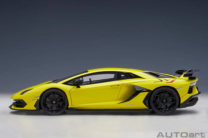 Lamborghini Aventador SVJ Giallo Tenerife/Pearl Yellow - 1/18 Scale - Auto Art - AA79175