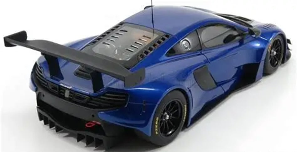 Mclaren 650s GT3 Blue/Black Accents  1/18 Scale Auto Art AA81641