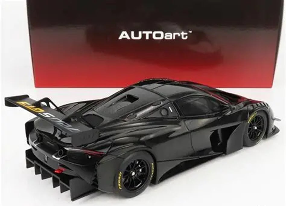 Mclaren 720S GT3 Gloss Black 1/18 Scale Auto Art AA81941