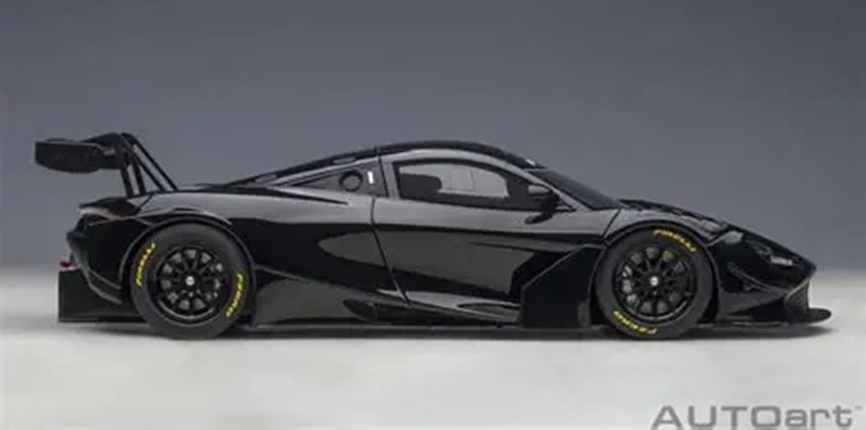 Mclaren 720S GT3 Gloss Black 1/18 Scale Auto Art AA81941
