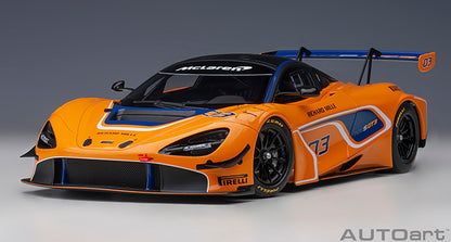 Mclaren 720S GT3 #03 Orange 1/18 Scale Auto Art AA81942