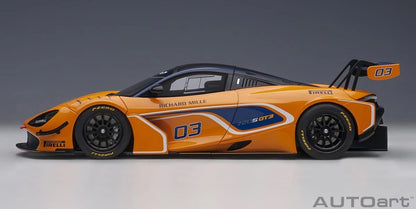 Mclaren 720S GT3 #03 Orange 1/18 Scale Auto Art AA81942