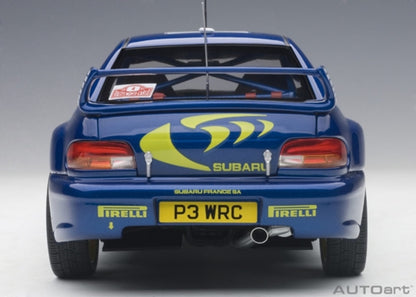 Subaru Impreza WRC #4 Liatti/Abriziapons Mc Rally '97 1/18 Scale Auto Art AA89791