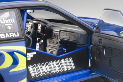 Subaru Impreza WRC #4 Liatti/Abriziapons Mc Rally '97 1/18 Scale Auto Art AA89791