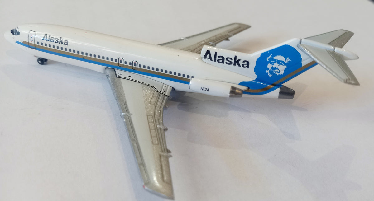 Boeing 727-100 Alaska Airlines - 1/400 Scale AeroClassics AC18079