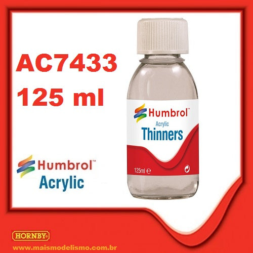 Acrylic Thinners 125ml Bottle - Humbrol AC7433