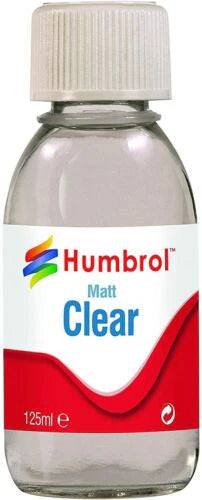 Humbrol Clear Matt 125ml Bottle - Humbrol AC7434