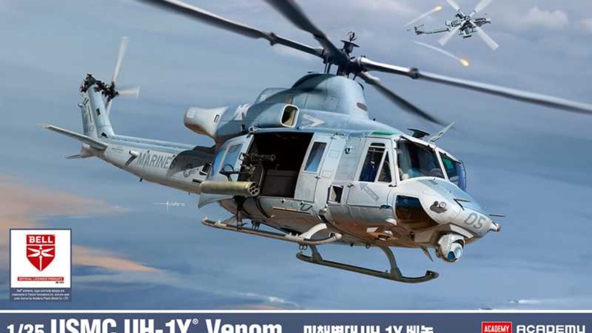 USMC Bell UH-1Y Venom - 1/35 Scale Academy 12138