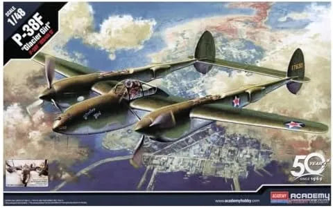 P-38F "Glasier Girl" - 1/48 Scale Academy 12208
