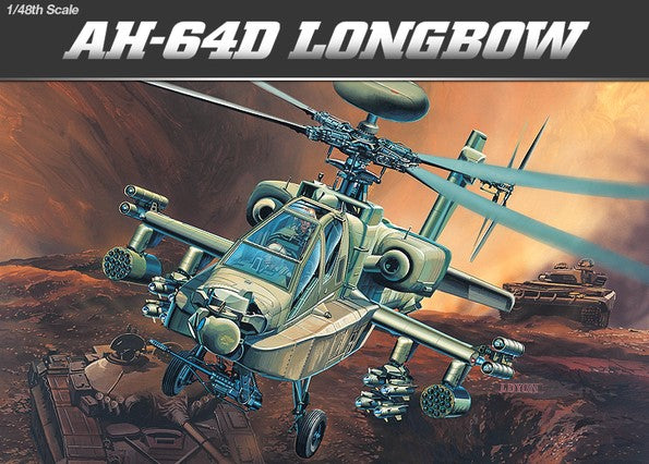 AH-64AD Longbow - 1/48 Scale Academy 12268