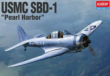 SBD-1 Dauntless USMC 'Pearl Harbour' - 1/48 Scale Academy 12331