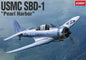 SBD-1 Dauntless USMC 'Pearl Harbour' - 1/48 Scale Academy 12331