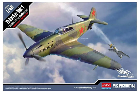 Yak-1 'Stalingrad' - 1/48 Scale Academy 12343