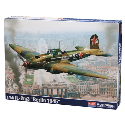 Ilyushin IL-2M3 Stormovik Berlin 1945 - 1/48 Scale Academy 12357