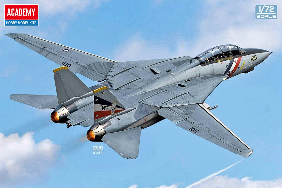 F-14D Tomcat VF-2 Bounty Hunters - 1/48 Scale Academy 12370
