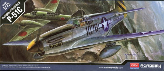 P-51C Mustang - 1/72 Scale Academy 12441