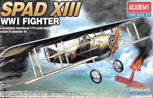 Spad XIII - 1/72 Scale Academy 12446