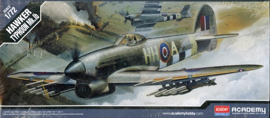 Hawker Typhoon Mk.1B - 1/72 Scale Academy 12462