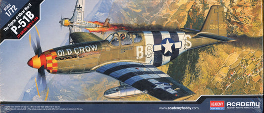 P-51B Mustang - 1/72 Scale Academy 12464