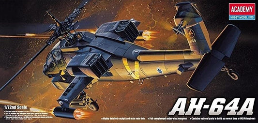 AH-64A Apache - 1/72 Scale Academy 12488
