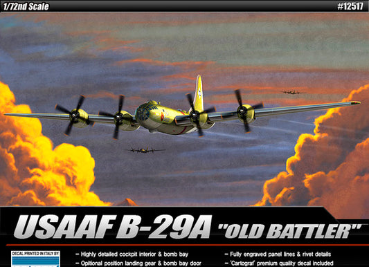 Boeing B-29 'Old Battler' - 1/72 Scale Academy 12517