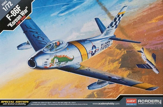 North American F-86F Sabre 'Korean War' 1/72 Scale Academy 12546