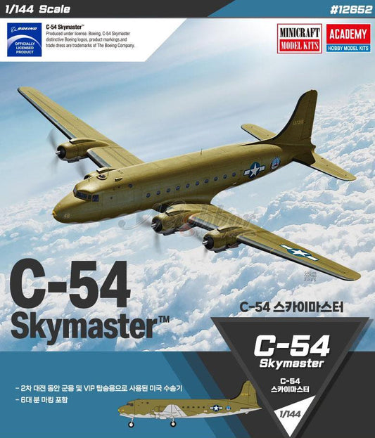 Douglas C-54 Skymaster - 1/144 Scale Academy 12652