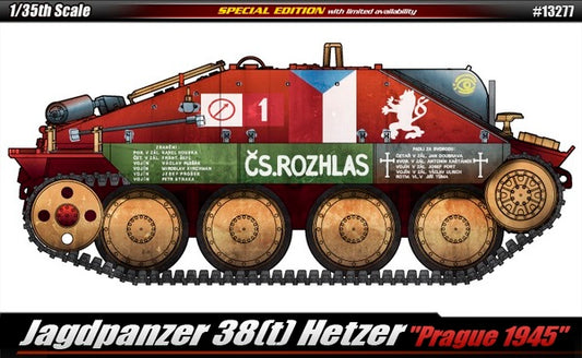 Jagdpanzer 38(t) Hetzer 'Prague 1945' 1/35 Scale Academy 13277