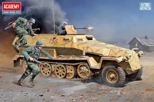 Sd.Kfz.251 Ausf.C - 1/35 Scale Academy 13540