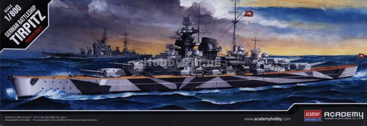 Battleship Tirpitz - 1/800 Scale Academy 14219