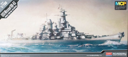 USS Missouri - 1/700 Scale Academy 14222