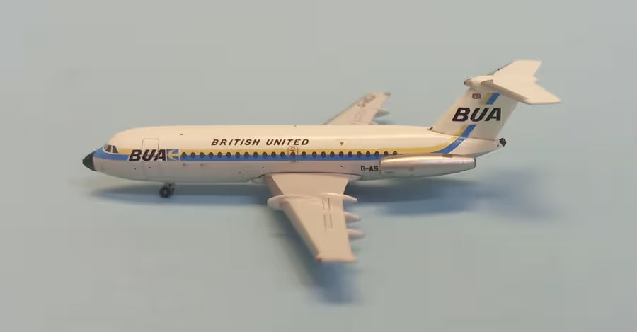 BAC One-Eleven British United Airways BUA - 1/400 Scale AeroClassics ACGASJI
