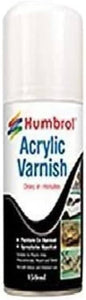 Acrylic Varnish Gloss Spray Can 150ml - Humbrol AD6035