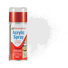 Acrylic Varnish Matt Spray Can 150ml - Humbrol AD6049