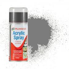 Polished Aluminium Metalcote Acrylic Spray Can 150ml - Humbrol AD6995