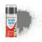 Polished Steel Metalcote Acrylic Spray Can 150ml - Humbrol AD6996