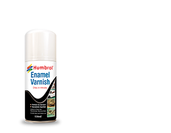 Enamel Varnish Gloss Spray Can 150ml - Humbrol AD6997