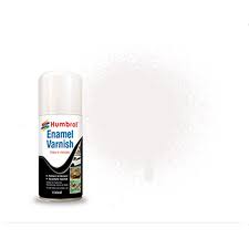 Enamel Varnish Matt Spray Can 150ml - Humbrol AD6998