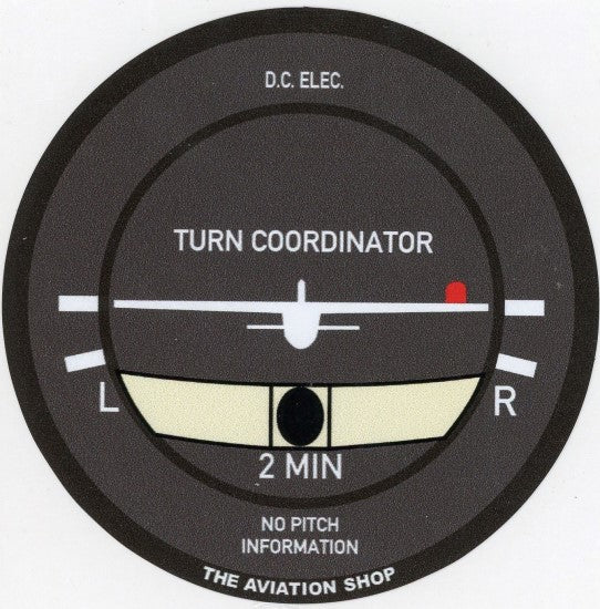 Turn Coordinator Sticker - AI-1
