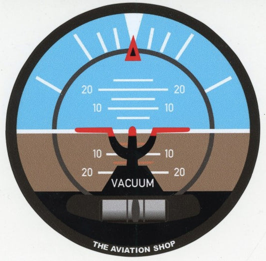 Arteficial Horizon Sticker - AI-4
