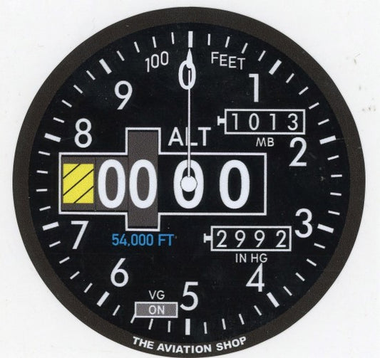 Altimeter Sticker - AI-6