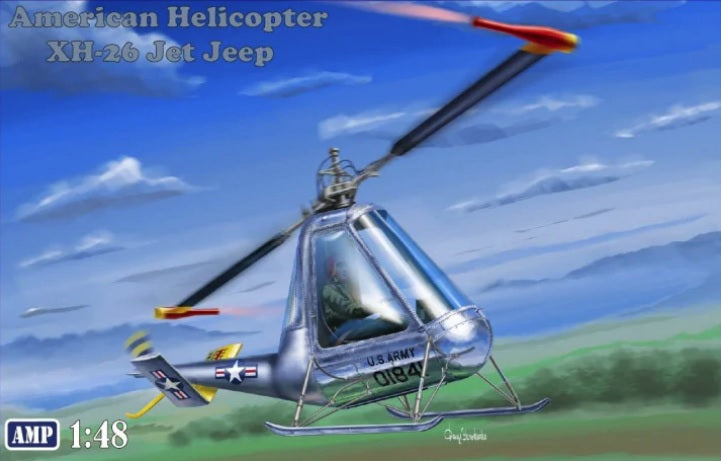 American Helicopter XH-26 Jet Jeep - 1/48 Scale AMP Models AMP48007