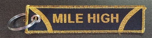 Mile High Key Ring - AMS-031